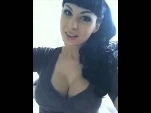 Bailey Jay in a Low Cut Shirt